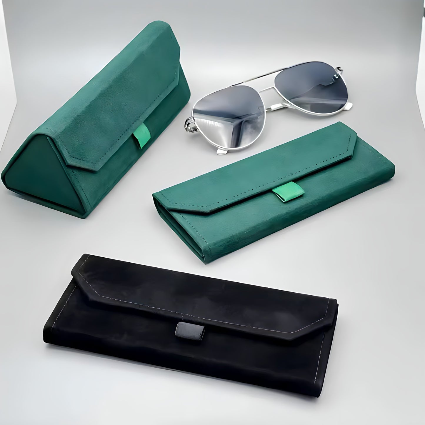 Estuche Plegable Verde