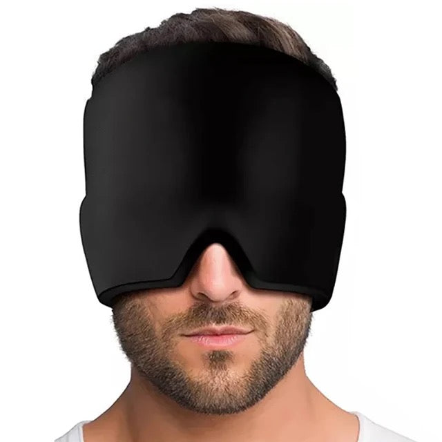 Gorro de gel para alivio de migrañas y dolores de cabeza