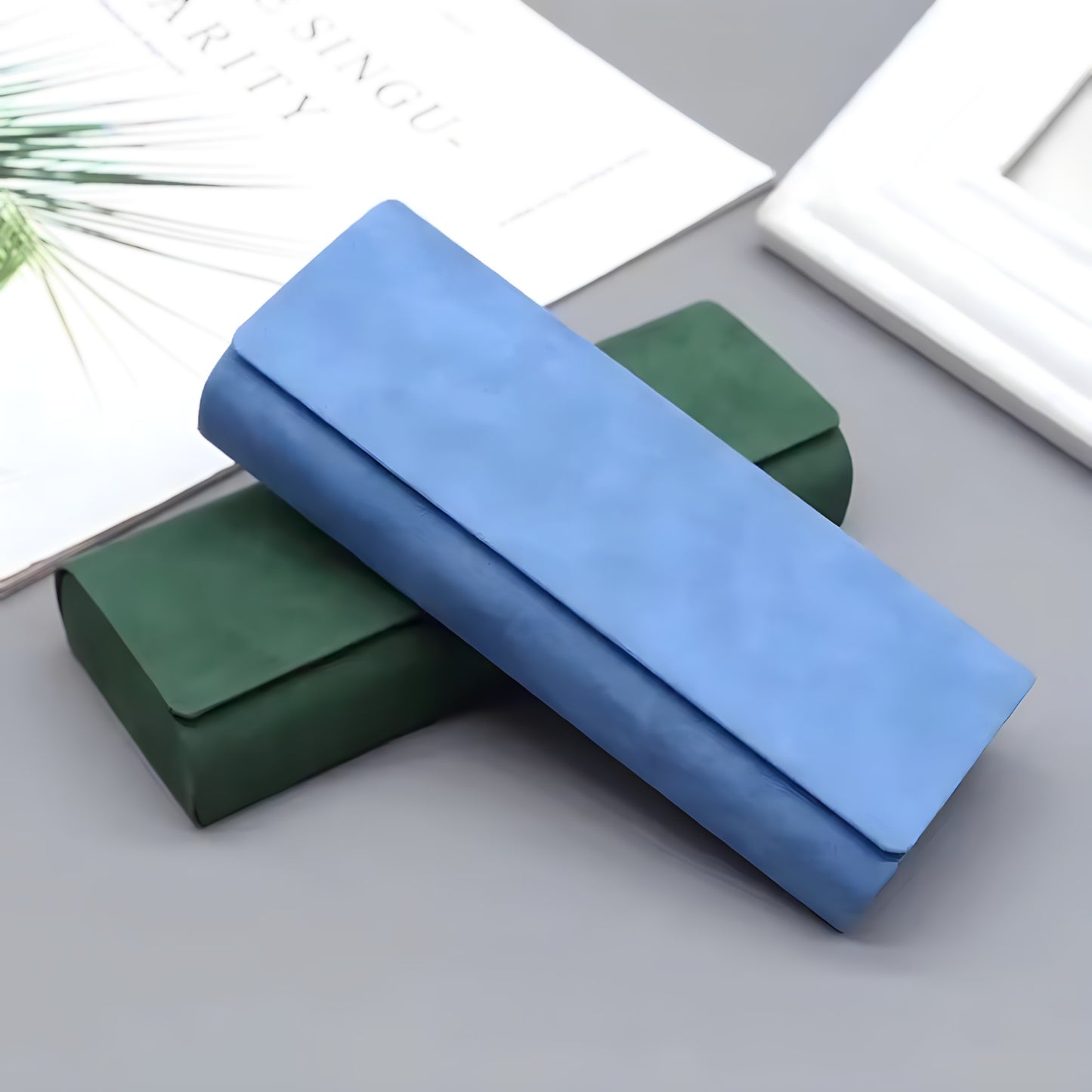 Estuche Mate Celeste